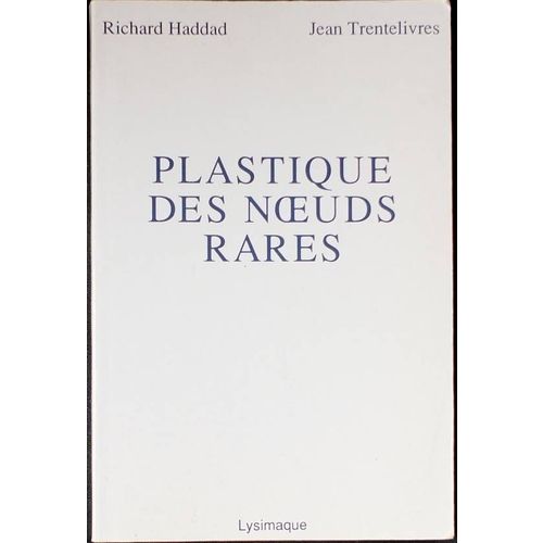 rare knots plastic's book